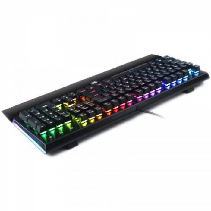 Tastatura Redragon Aryaman, RGB LED, USB, Black