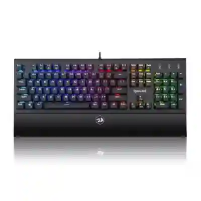 Tastatura Redragon Aryaman, RGB LED, USB, Black