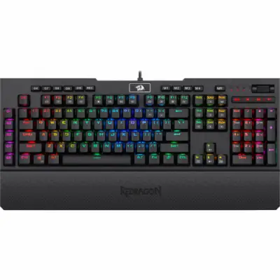 Tastatura Redragon Brahma PRO, RGB LED, USB, Black