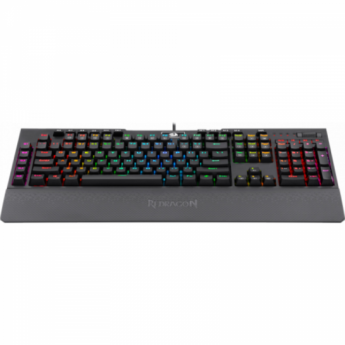 Tastatura Redragon Brahma PRO, RGB LED, USB, Black