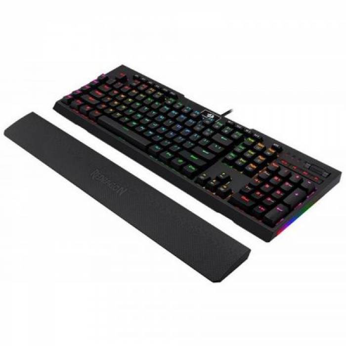 Tastatura Redragon Brahma PRO, RGB LED, USB, Black