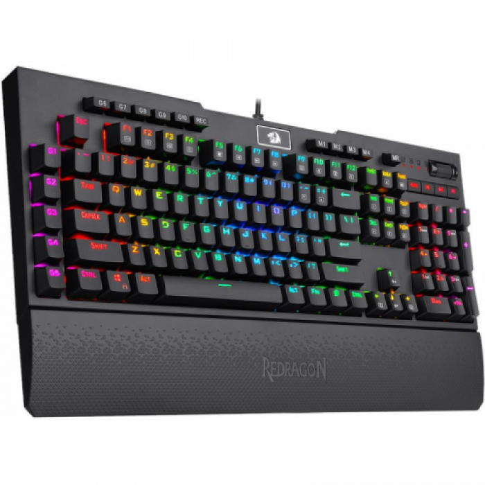 Tastatura Redragon Brahma, RGB LED, USB, Black