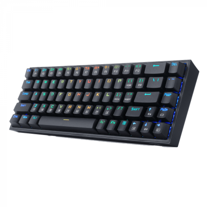 Tastatura Redragon Castor, RGB LED, USB, Black