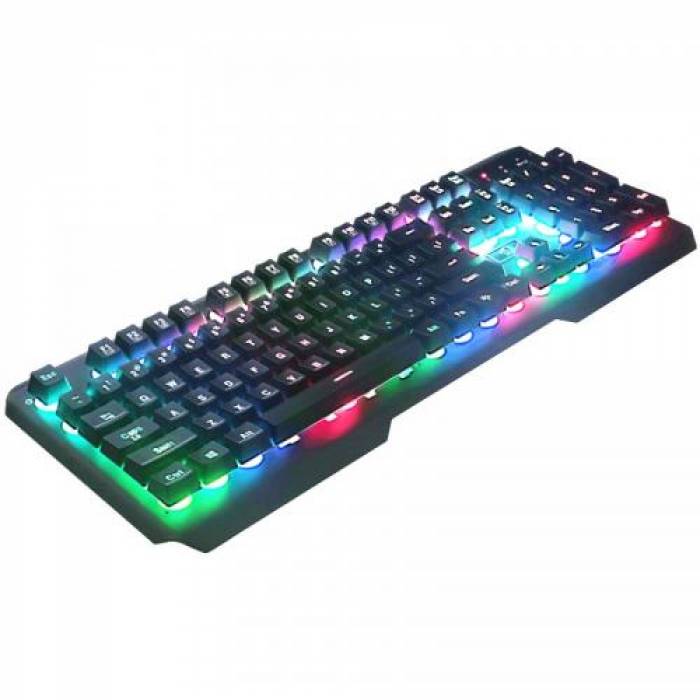 Tastatura Redragon Centaur, RGB LED, USB, Black