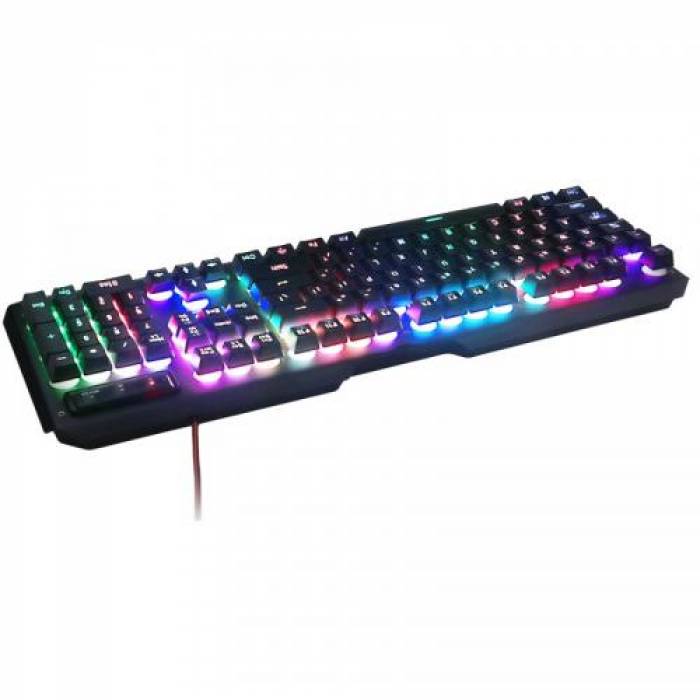 Tastatura Redragon Centaur, RGB LED, USB, Black