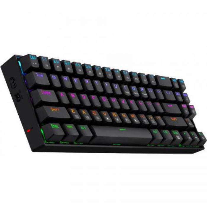 Tastatura Redragon Deimos Mecanica, RGB LED, USB, Black