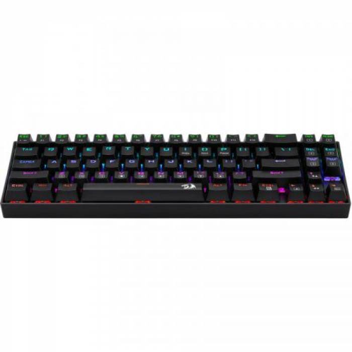 Tastatura Redragon Deimos Mecanica, RGB LED, USB, Black