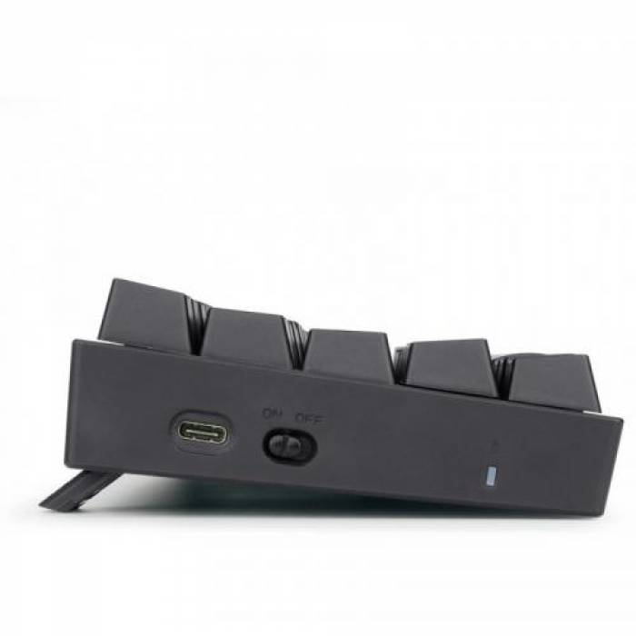 Tastatura Redragon Deimos Mecanica, RGB LED, USB, Black