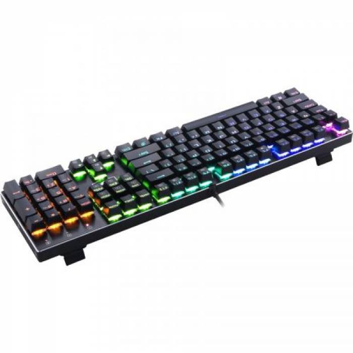 Tastatura Redragon Devarajas, RGB LED, USB, Black