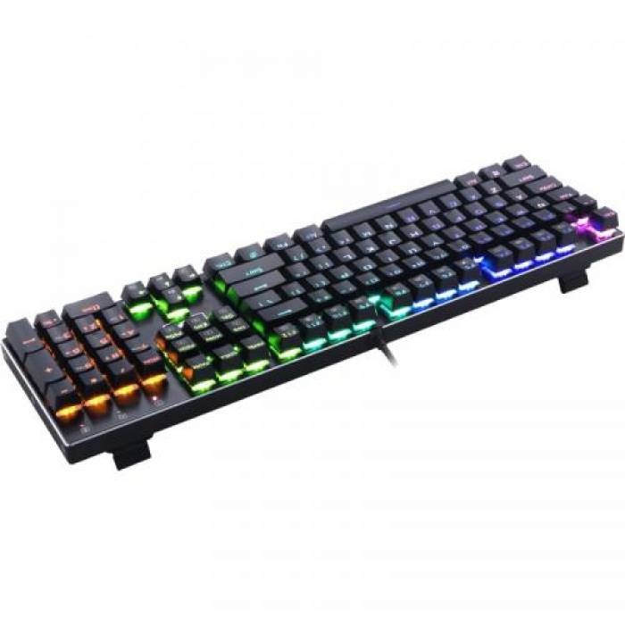 Tastatura Redragon Devarajas, RGB LED, USB, Black