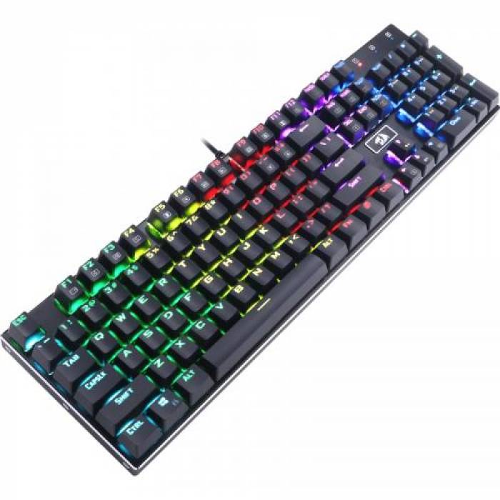 Tastatura Redragon Devarajas, RGB LED, USB, Black