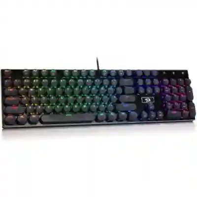 Tastatura Redragon Devarajas, RGB LED, USB, Black