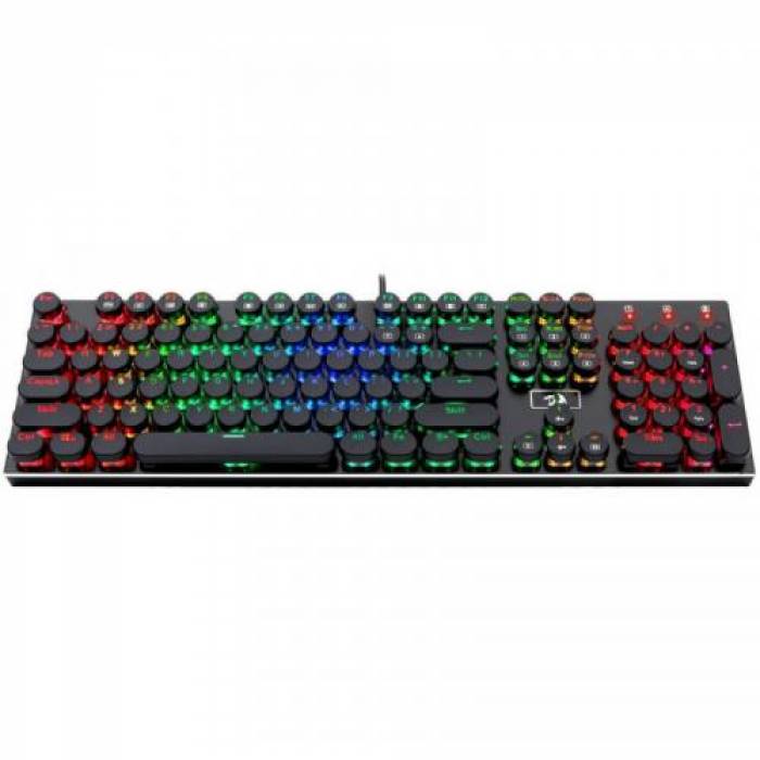 Tastatura Redragon Devarajas, RGB LED, USB, Black