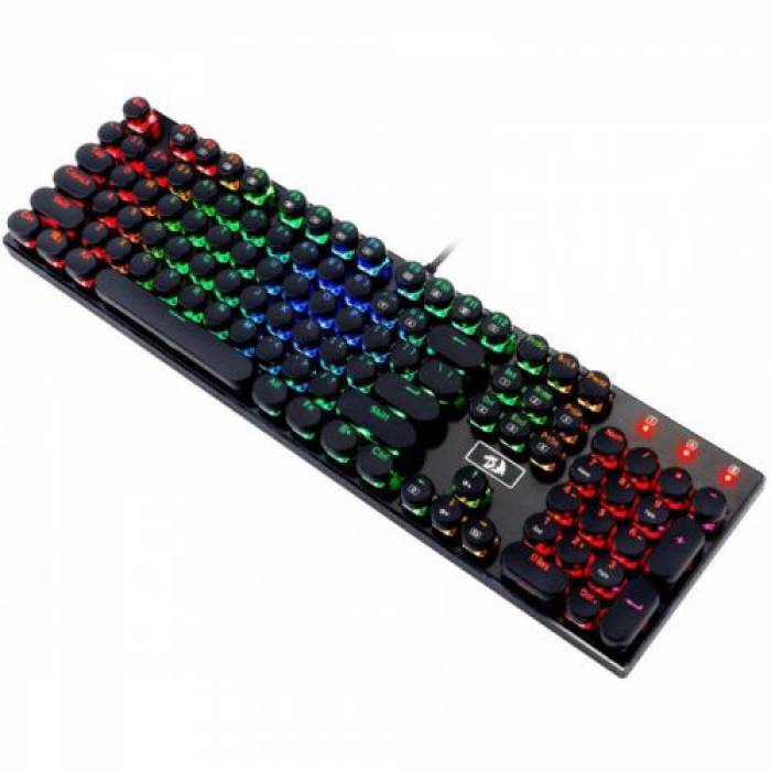 Tastatura Redragon Devarajas, RGB LED, USB, Black