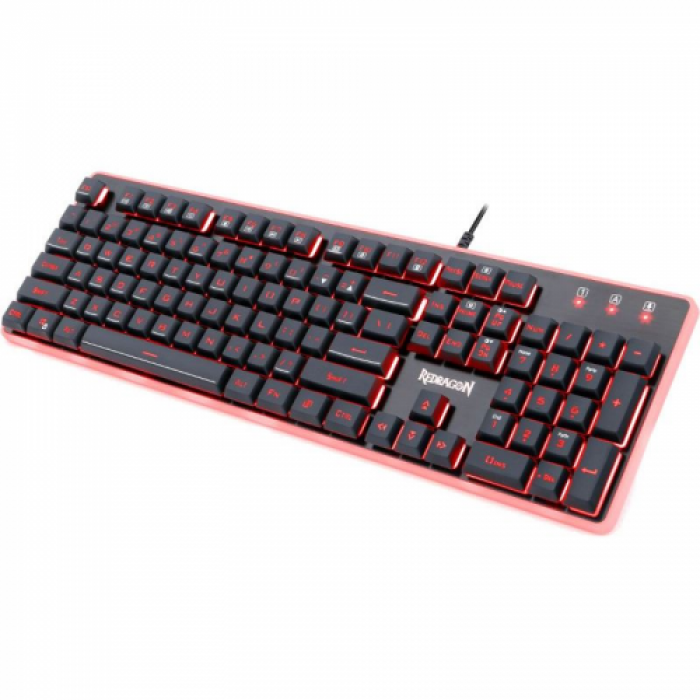 Tastatura Redragon Dyaus 2, RGB LED, USB, Black