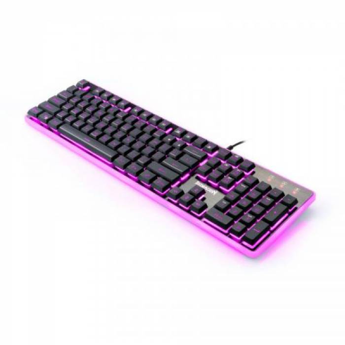 Tastatura Redragon Dyaus, RGB LED, USB, Black