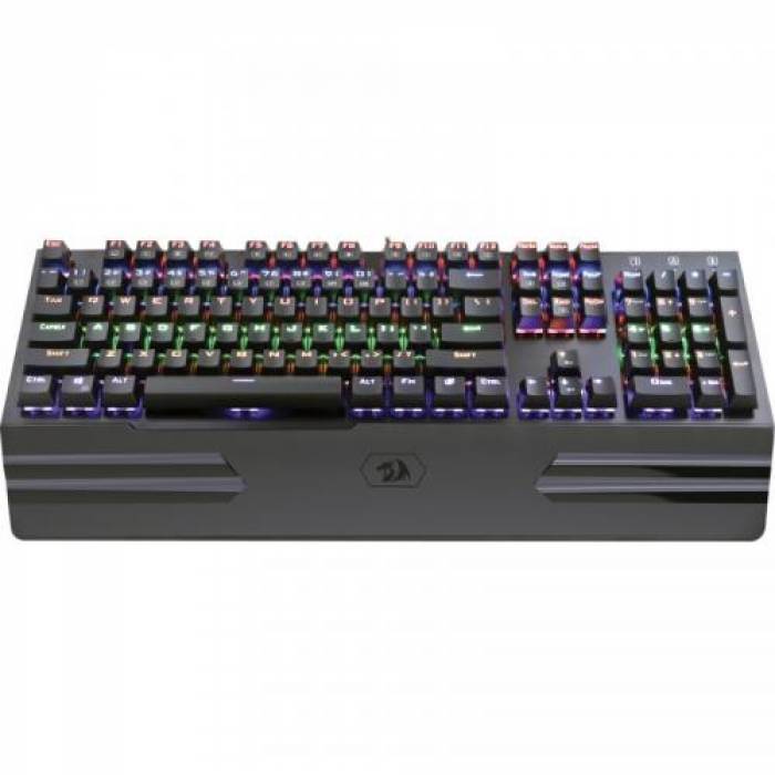 Tastatura Redragon Hara, RGB LED, USB, Black