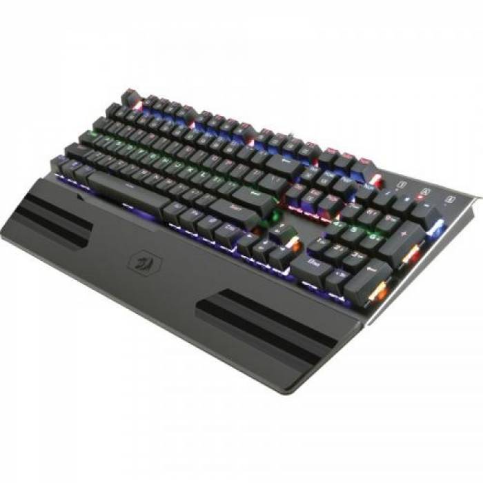 Tastatura Redragon Hara, RGB LED, USB, Black