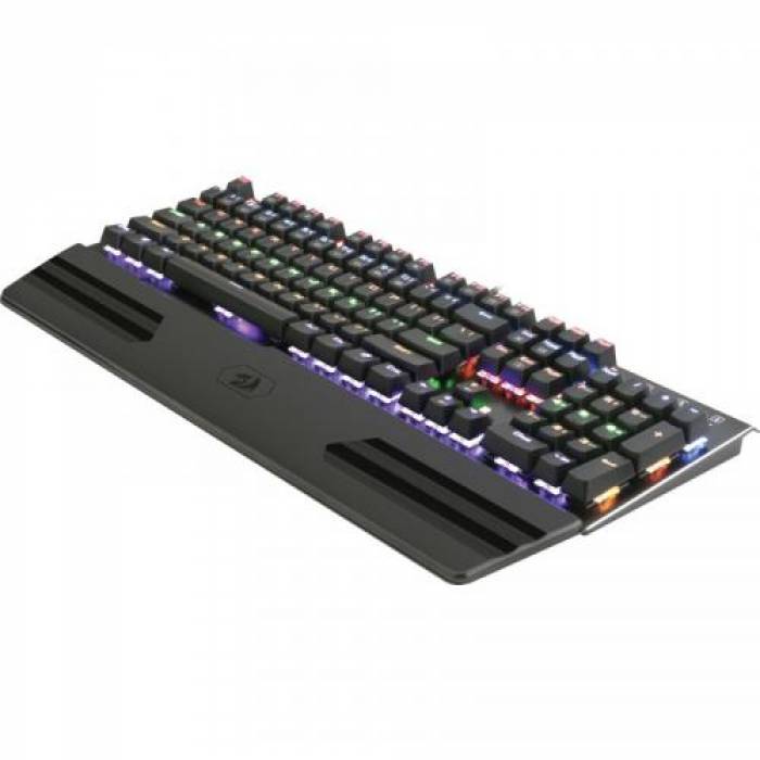 Tastatura Redragon Hara, RGB LED, USB, Black