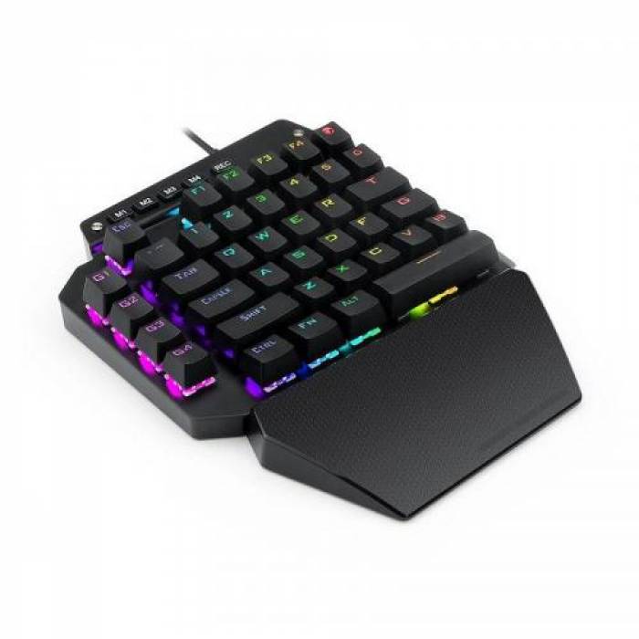 Tastatura Redragon Ida, RGB LED, USB, Black