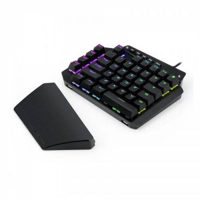 Tastatura Redragon Ida, RGB LED, USB, Black
