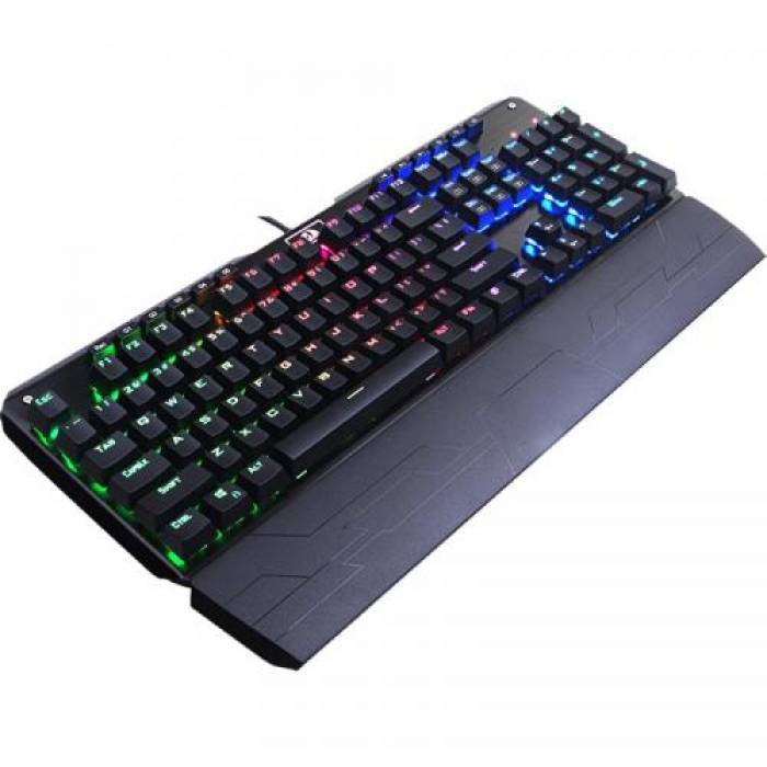 Tastatura Redragon Indrah, RGB LED, USB, Black