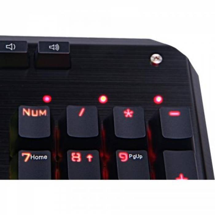 Tastatura Redragon Indrah, RGB LED, USB, Black