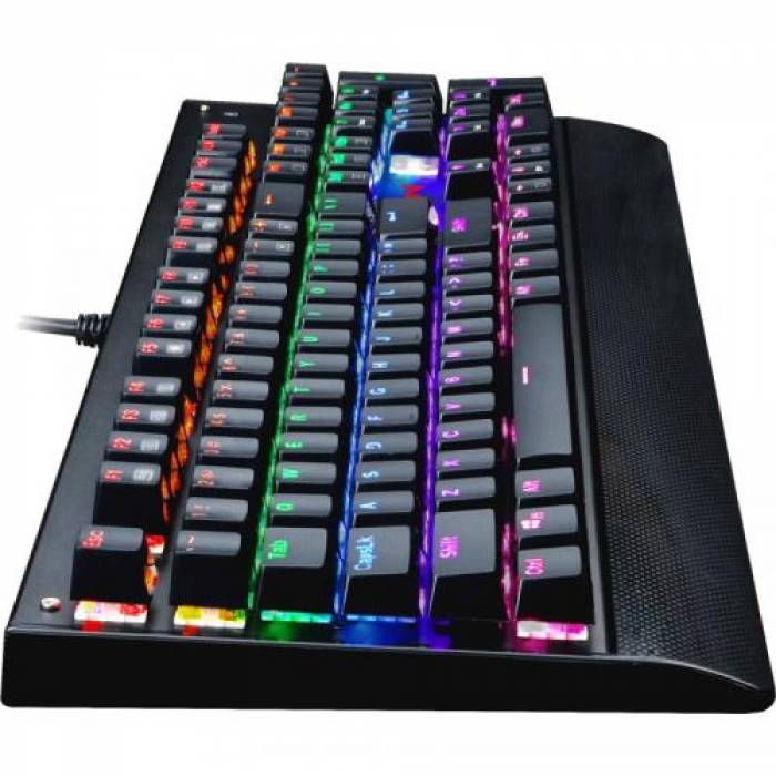 Tastatura Redragon Kala K557, RGB LED, USB, Black