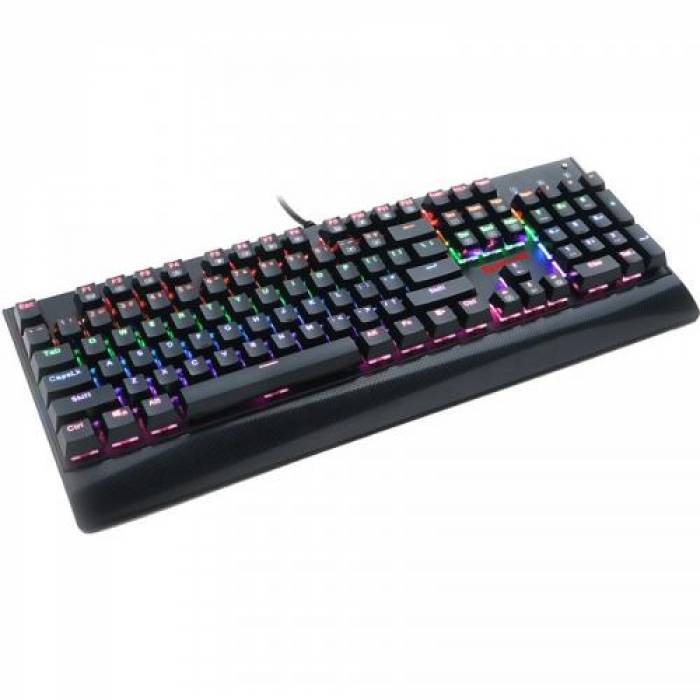 Tastatura Redragon Kala K557, RGB LED, USB, Black