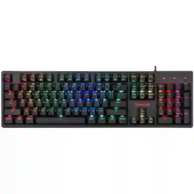 Tastatura Redragon Kama, RGB LED, USB, Black