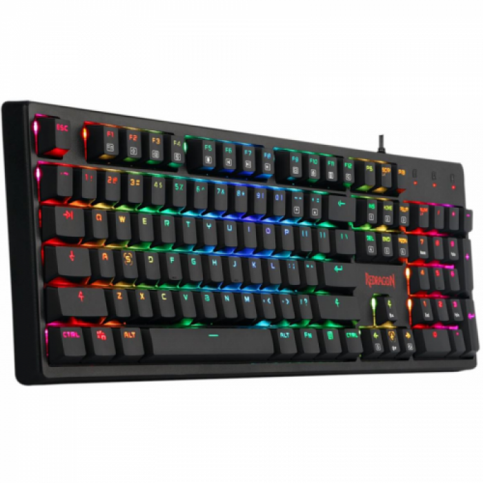 Tastatura Redragon Kama, RGB LED, USB, Black