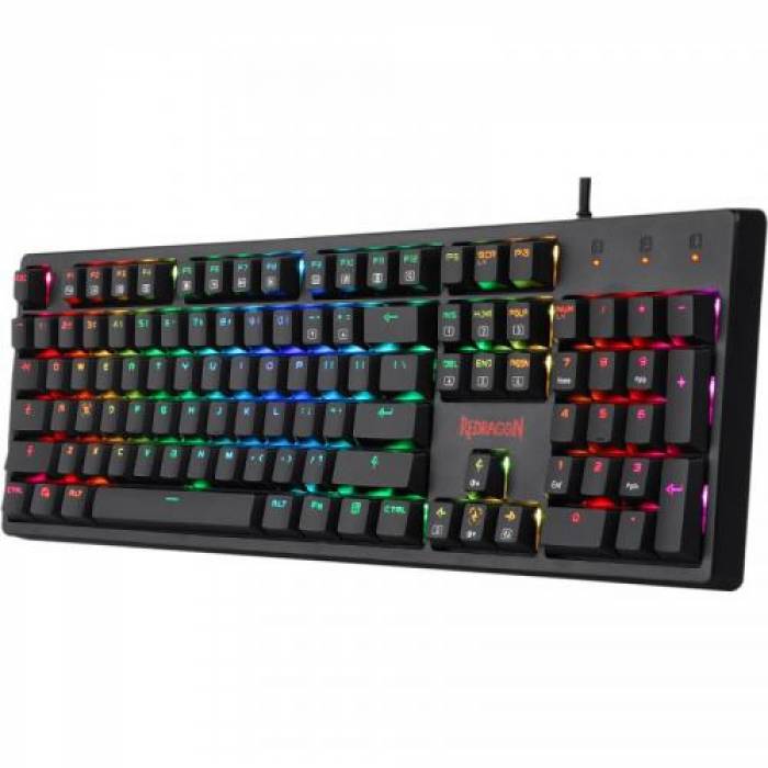 Tastatura Redragon Kama, USB, Black