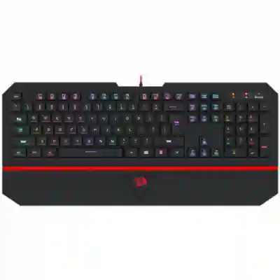 Tastatura Redragon Karura 2, RGB LED, USB, Black