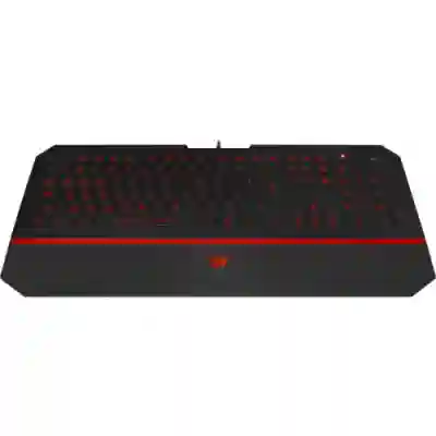 Tastatura Redragon Karura K502, RGB LED, USB, Black-Red