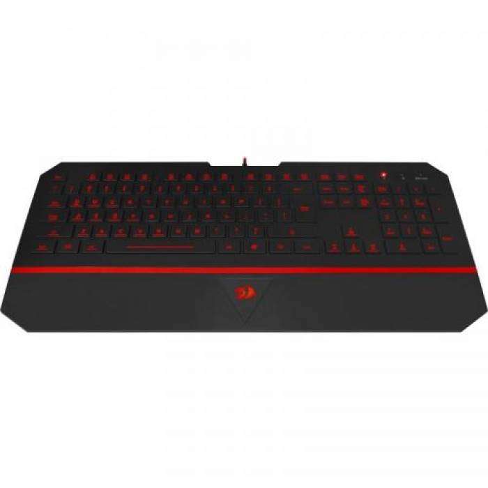 Tastatura Redragon Karura K502, RGB LED, USB, Black-Red