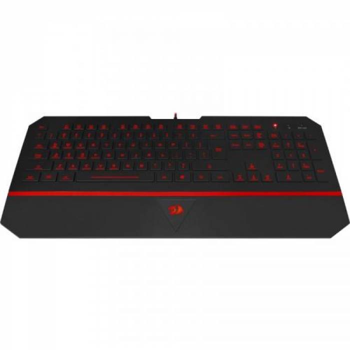 Tastatura Redragon Karura K502, RGB LED, USB, Black-Red