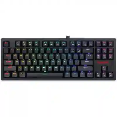 Tastatura Redragon Knight RGB LED, USB, Black