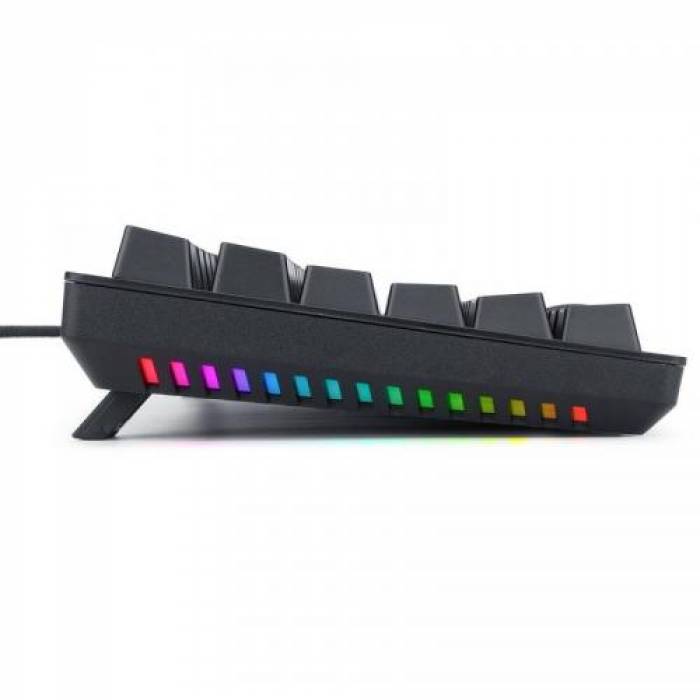 Tastatura Redragon Knight RGB LED, USB, Black