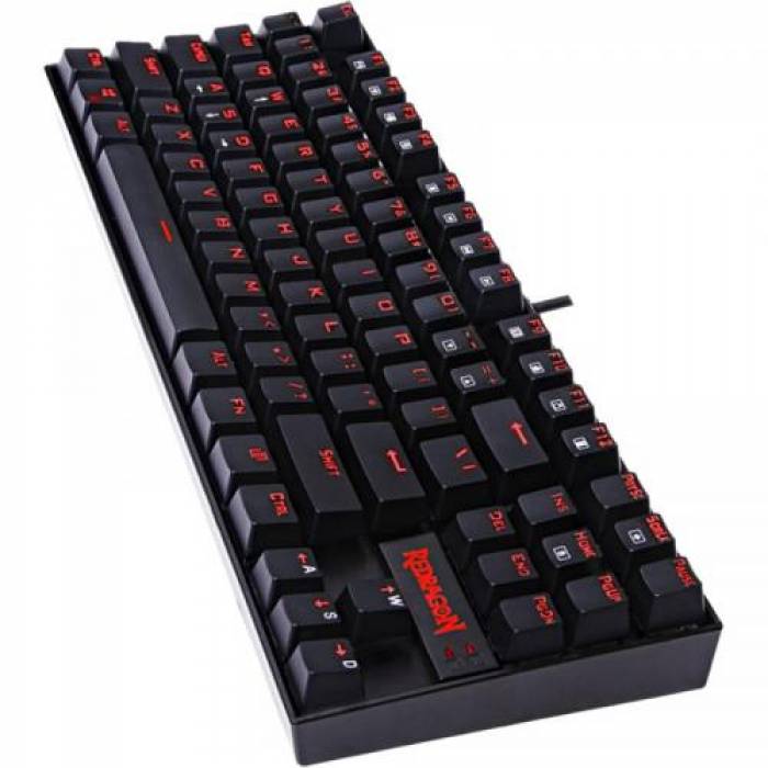 Tastatura Redragon Kumara, RGB LED, USB, Black