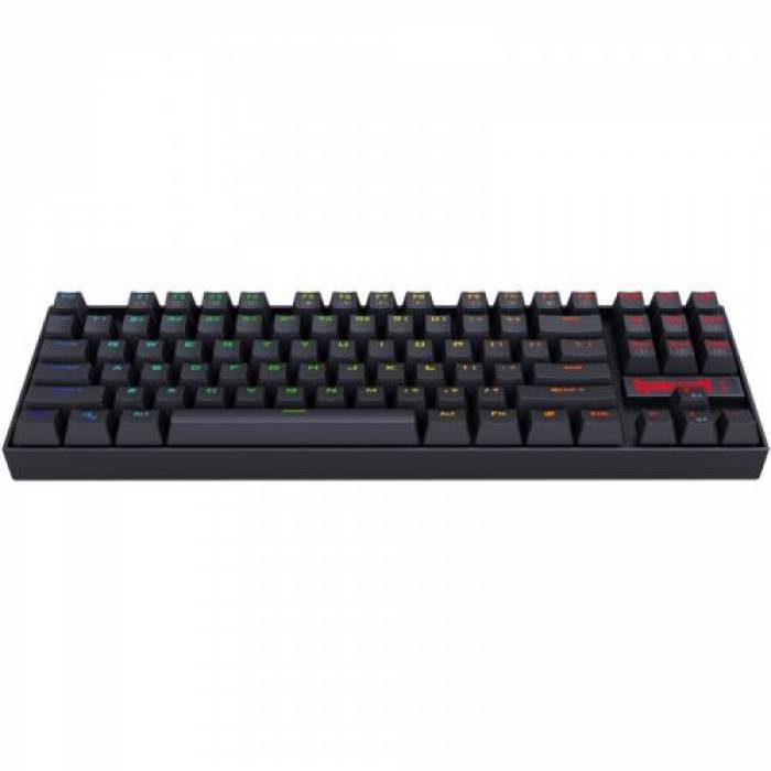 Tastatura Redragon Kumara, RGB LED, USB, Black