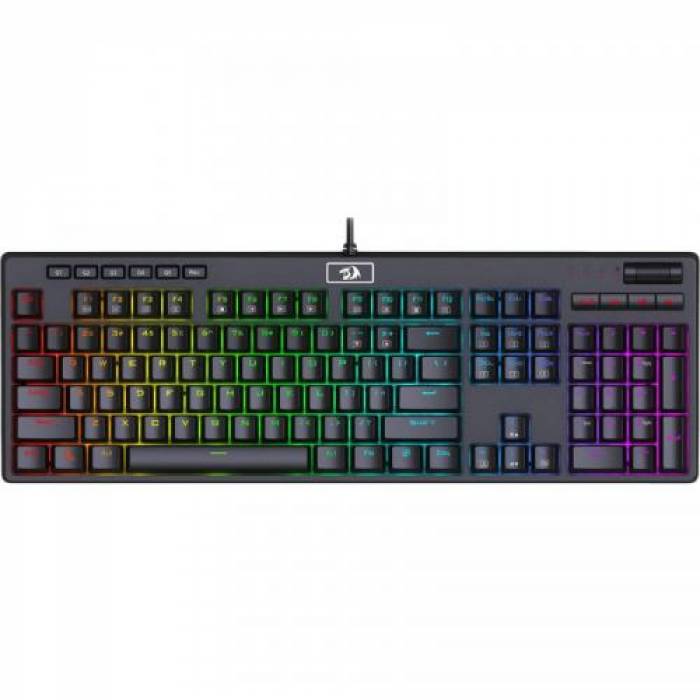 Tastatura Redragon Manyu RGB LED, USB, Black