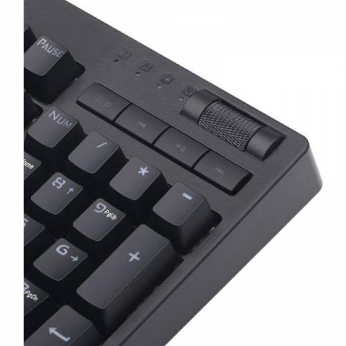 Tastatura Redragon Manyu RGB LED, USB, Black