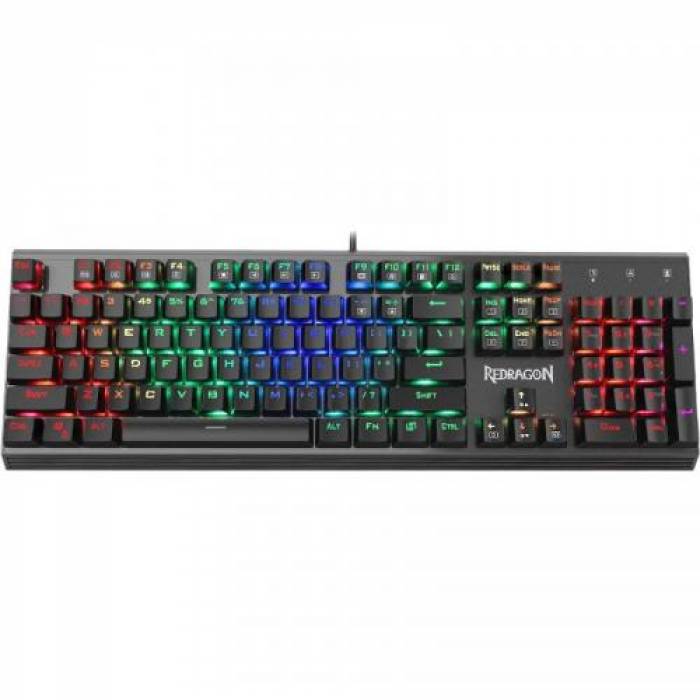 Tastatura Redragon Pratyusa RGB LED, USB, Gunmetal