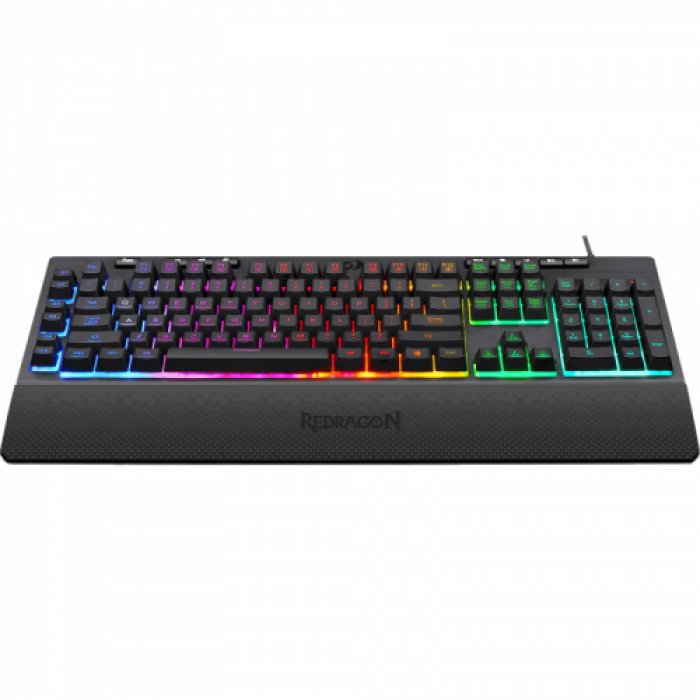 Tastatura Redragon Shiva, RG LED, USB, Black