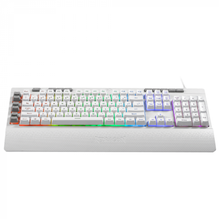Tastatura Redragon Shiva, RGB LED, USB, White