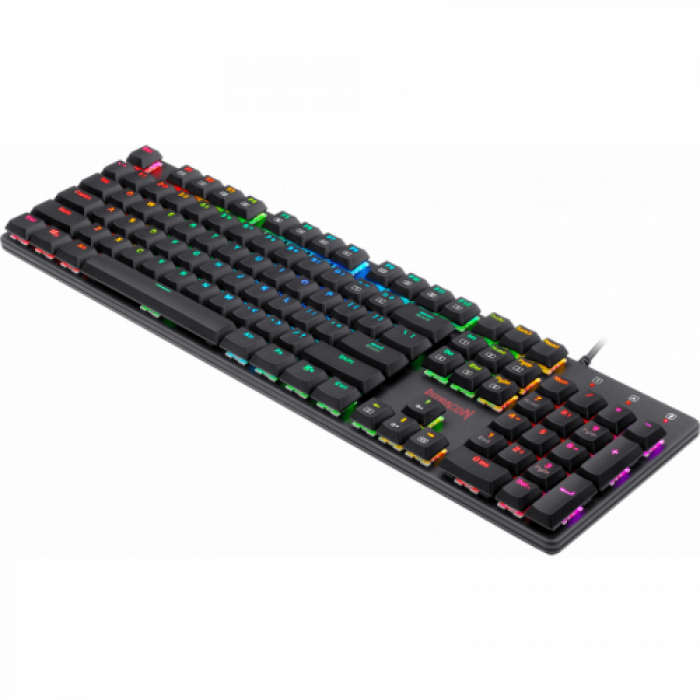Tastatura Redragon Shrapnel, RGB LED, USB, Black