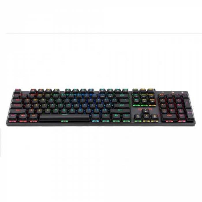 Tastatura Redragon Shrapnel, RGB LED, USB, Black