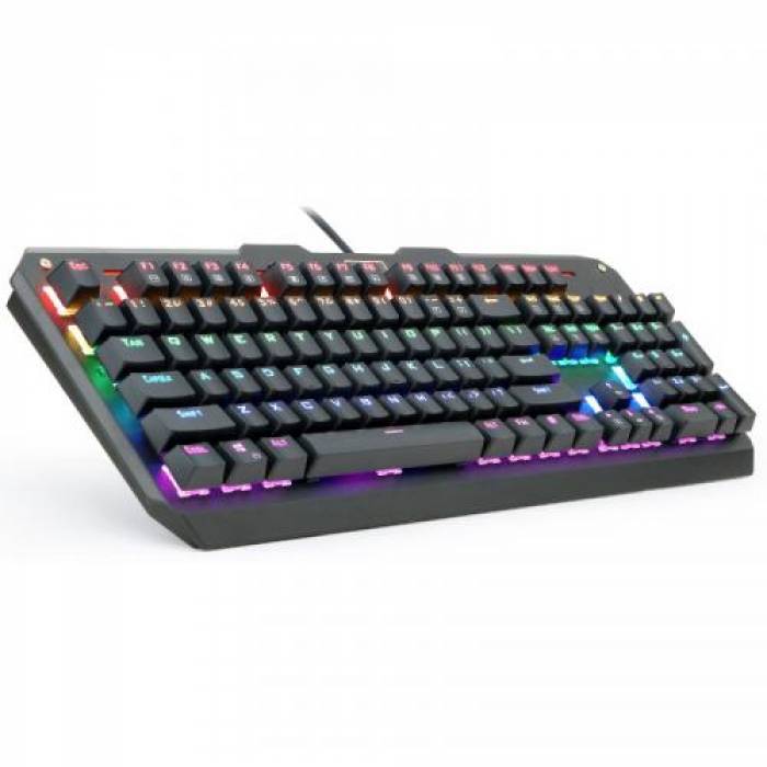 Tastatura Redragon Varuna, RGB LED, USB, Black