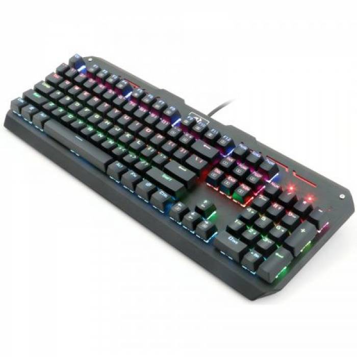 Tastatura Redragon Varuna, RGB LED, USB, Black