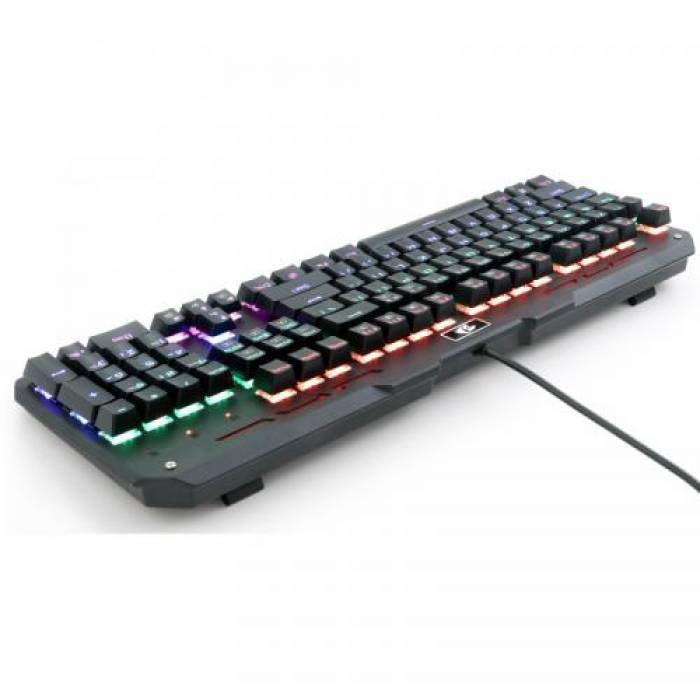Tastatura Redragon Varuna, RGB LED, USB, Black
